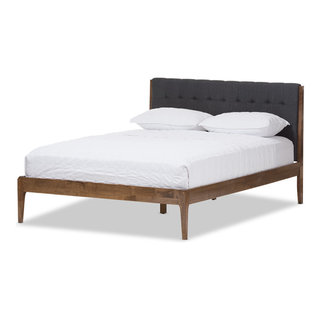 Clifford Platform Bed Transitional Platform Beds by Baxton