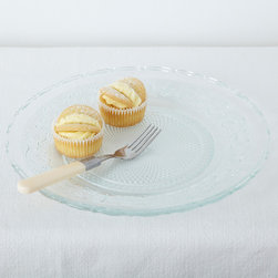 large decorative glass plate - Dinner Plates