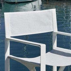 La Regista Outdoor Armchair by Serralunga - Outdoor Lounge Chairs