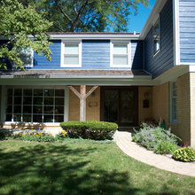 yellow brick exterior