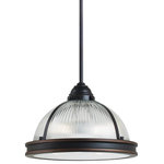 Generation Lighting Collection - Sea Gull Lighting 2-Light Pendant, Autumn Bronze - Blubs Not Included
