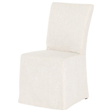 Vista Slipcovered Dining Chair-Savile Fl