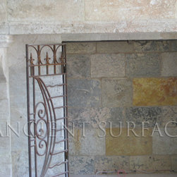 Firebox Stone inserts Herringbone & More - Indoor Fireplaces
