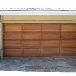 Wood Traditional Garage Doors - Products