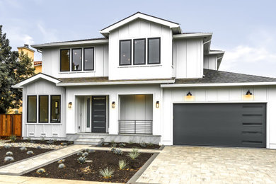 Inspiration for a modern exterior home remodel in San Francisco