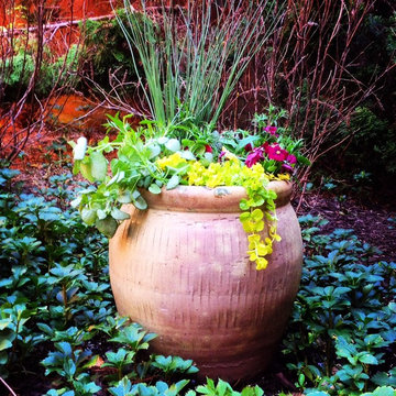 Spring Container Garden Design