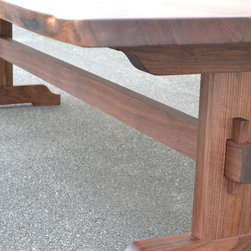Ten Foot Long Live Edge Walnut Dining Table - Products