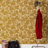 Garden Wallpaper, Cream and Gold