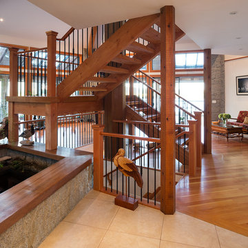 Westcoast Post & Beam House - Pitt Lake