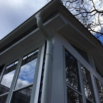 Painted Steel Gutter System