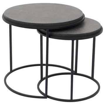 Lava Stone Nesting Tables - Part of Roost Collection, Belen Kox