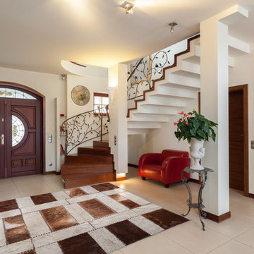 RECTANGLE Cowhide Patchwork Area Rugs