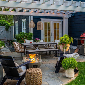 Intimate Patio and Pergola