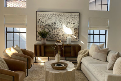 Inspiration for a southwestern living room remodel in Phoenix