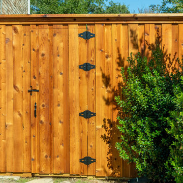 Las Colinas Clearspring Dr. South Fence Build