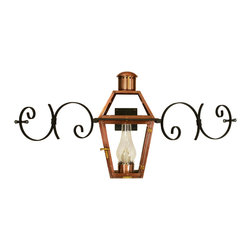 French Quarter Circle Mustache - Outdoor Wall Lights And Sconces