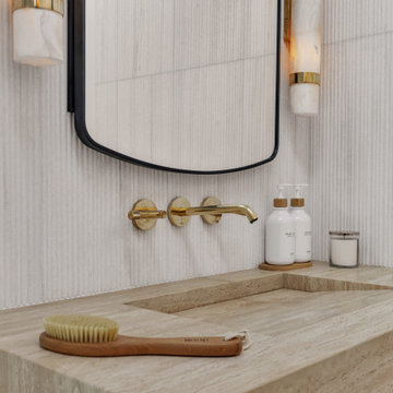 Luxe Bathroom Remodel – Menlo Park, CA