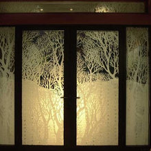 art glass/stained glass double hung windows