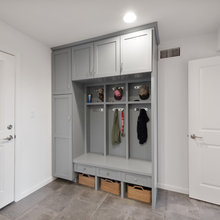 Modern Mountain Mudroom