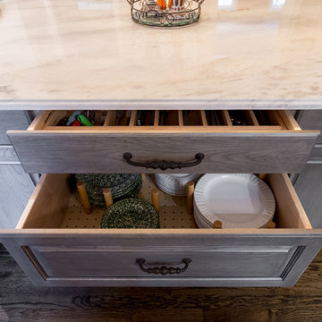 Fairfax Station, VA - Traditional - Hickory Kitchen