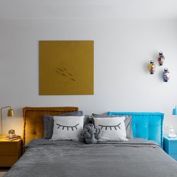 Color Modern House Interior
