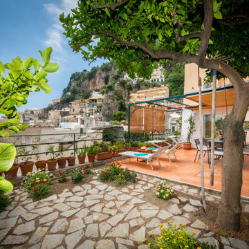 Villa Celentano Positano - Veranda con Giardino