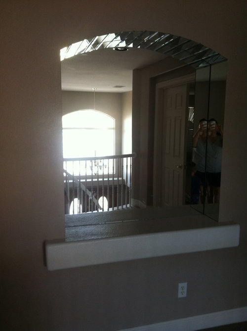 What to do with mirrored niche?