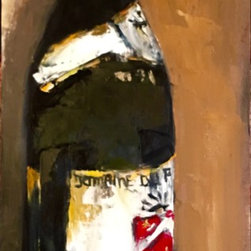 Bouteille de Chateuneuf du Pape - Artwork