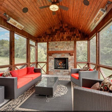 Outdoor kitchen area