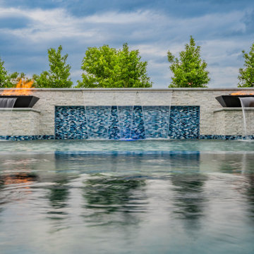 Frisco Waterfront & Fire Retreat | Outdoor Living Entertainment Hub