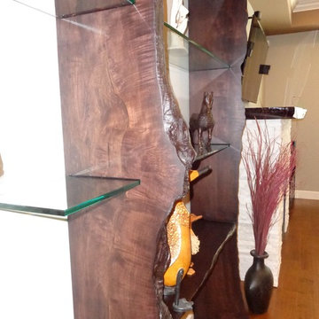 Natural Edge Shelves