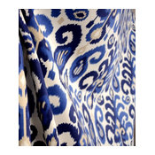 Rasul Blue 72062 5 Ikat Fabric