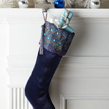 Contemporary Christmas Stockings And Holders by Bergdorf Goodman