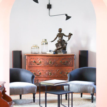 Villa au cap d'Antibes au look éclectique