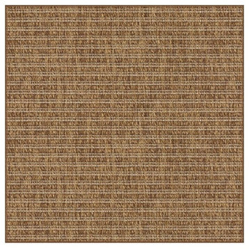 Antigua Accent Rugs In/Out Door Carpet, Bronze SQ 11'x11'