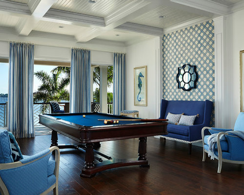 Pool table room houzz for Pool design game