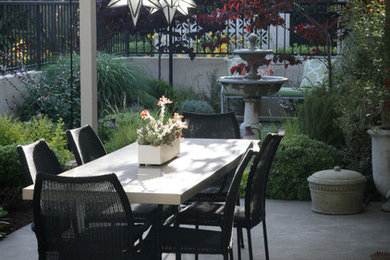 Patio - traditional patio idea in Orange County