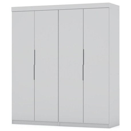 Mulberry 2.0 Wardrobe Closet, White