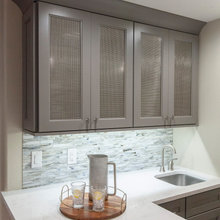 cabinet in bathroom