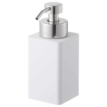 Foaming Soap Dispenser, Plastic, White