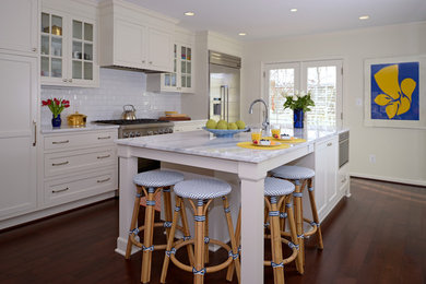 Example of a classic kitchen design in DC Metro