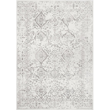 nuLOOM Vintage Odell Traditional Transitional Area Rug, Ivory, 2'8"x8'