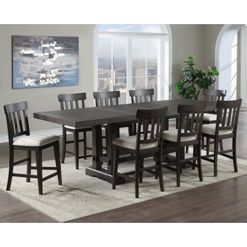 Napa 9-Piece Counter Height Dining Set