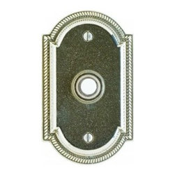Rocky Mountain Hardware Ellis Doorbell Button - Brackets
