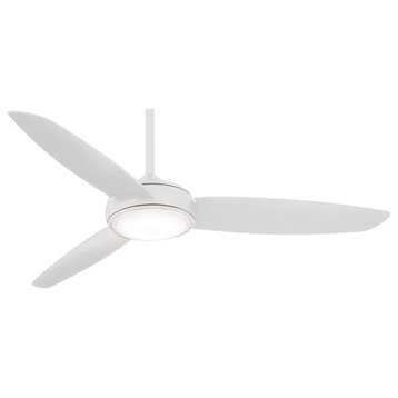 Minka-Aire Concept IV 54" LED Ceiling Fan F465L-WH - White