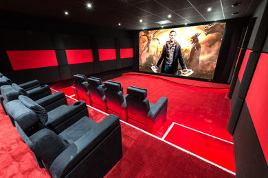 Exemple d'une salle de cinéma.