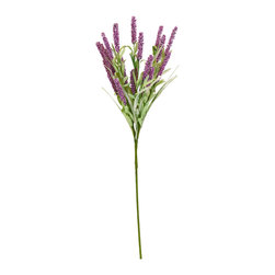 Shea's Wildflower - 27" Salvia Plant, Pink - Wreaths And Garlands