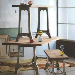 Roost Industry Console, Dining Table And/Or Bench - SKU: F461 - Desks And Hutches