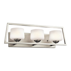 Kichler Kalel 3-Light Bath Wall Mount in Brushed Nickel - Products