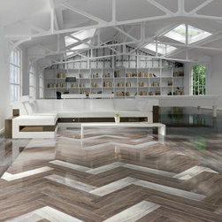 Limba Polished Wood Looking Tile - Flooring